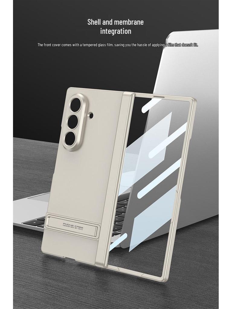 Samsung Z Fold7 Ultra-Thin Stand Case: Anti-Fall, Creative Hinge Design
