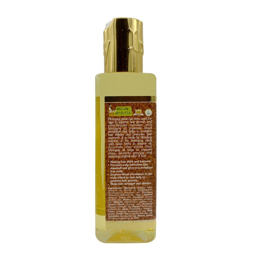 Bringaraj: olejek do włosów (100 ml), Olej Bhringraj, Dolina Indyjska