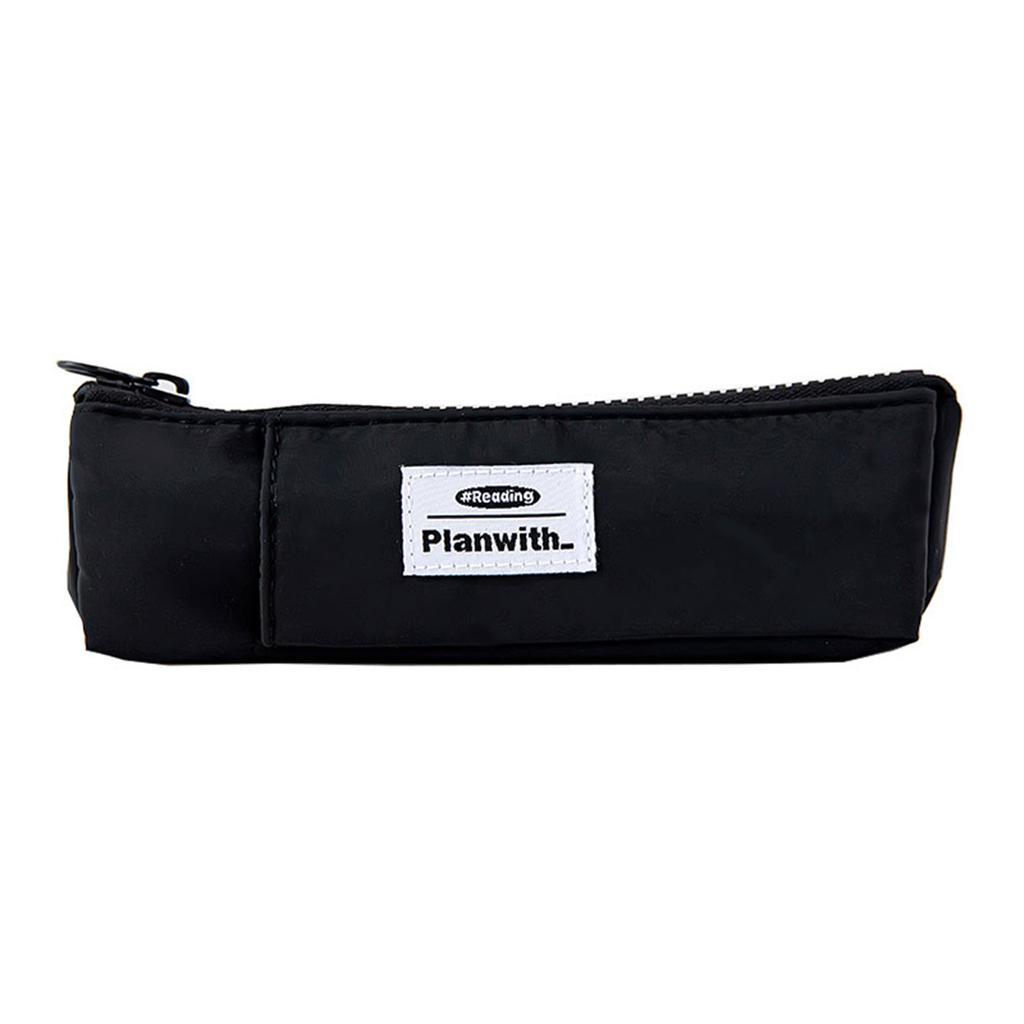 Pencil Bag with Adjustable Elastic Band Pencil Case Pen Holder Makeup Bag Journal Pen Bag School Office Supplies