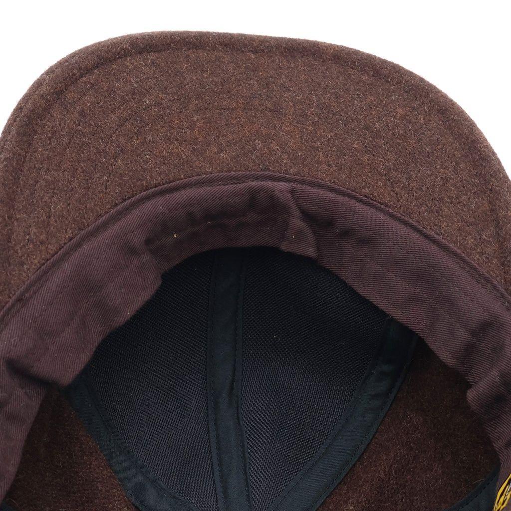 Used HUMAN MADE Wool Logo Embroidery 8 Panel Cap Brown