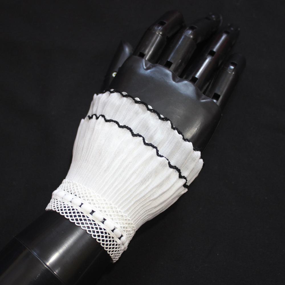 Stage Photo Girl Literary Style Fake Collar Necklace Small Ralph Collar Wooden Ear Clown Collar