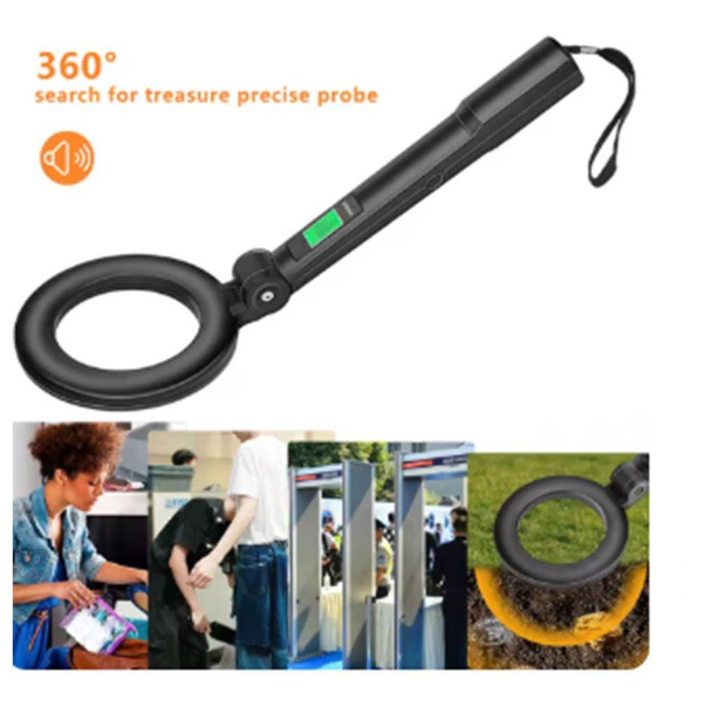 360 Degree Foldable  Metal Detector High Sensitivity Metal Finder  Alarm Coil Detect Tools
