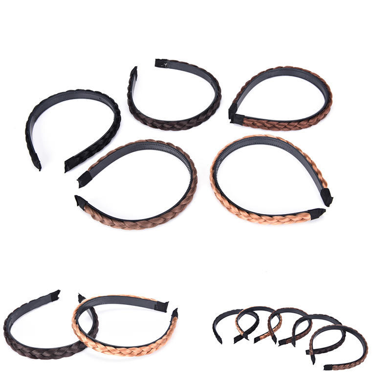 New Arrival Fashion Twisted Wig Braid Hair Bands Headband Women Hair Accessories