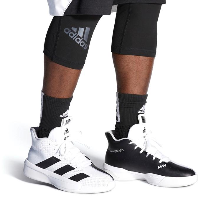 Adidas Pro Next 2019 Gca Sports Comfortable Non-Slip Wear-Resistant Mid-Top Basketball Shoes Men Sneaker White Black EF8813