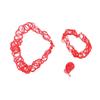 Handmade Retro Harajuku Woven Necklace, Bracelet, and Ring Set for Women