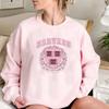 Harvard Legally Blonde Sweatshirt „What Like It's Hard“ Hoodie Elle Woods Rundhals-Sweatshirts Herbst Damen Tops Casual Pullover