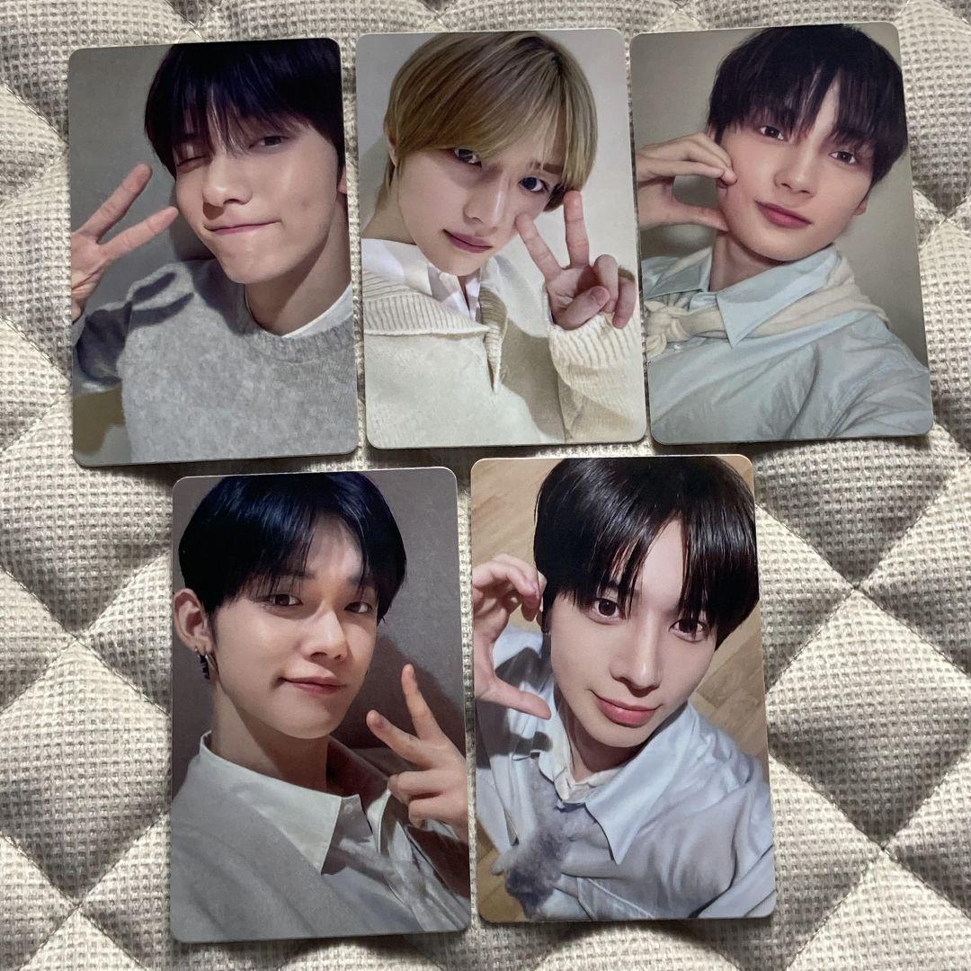 

[USED] TXT Introduction EP. 2 New Membership FC Fan Club Trading Cards (5 Cards)