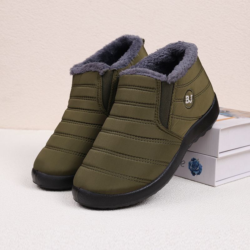 Очень большой размер 47-48 Хлопковая обувь для мужчин и женщин с Такими же Повседневными и Удобными Хлопковыми Ботинками Легкая Хлопковая Обувь на Плоской Подошве 35 темно-зеленого 1880₽