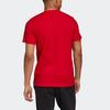 adidas Large Logo Sports Stylish Short Sleeve Red Men's FL3943