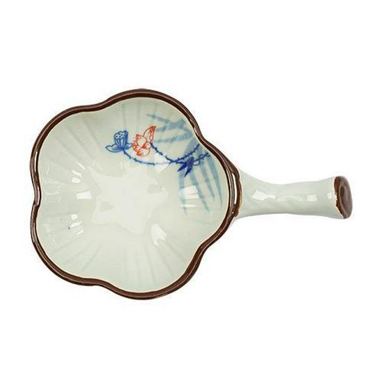 Ceramic Ink Dish with Pen Rest & Water Dish for Students - Multi-functional Tool for Chinese Painting, Calligraphy, and Brush Licking Ink Use.