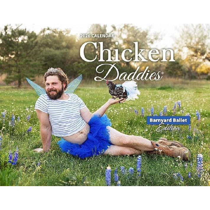 Chicken Daddies 2026 Calendar - Funny Gifts | Gag Gifts | Birthday Gifts | Weird Stuff | Secret Santa | White Elephant | Chicken Gifts Wall Calendar 2026