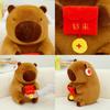 Adorable New Fun Capybara Plush Doll For New Year Red Envelope Gift Soft Toy