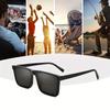 New Square Frame Men's Sunglasses Fashionable Women's Outdoor Travel UV Resistant Glasses Unisex Model Outdoor Beach Eyewear