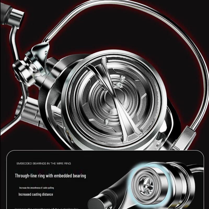 Brangdy All-Metal Spinning Fishing Reel