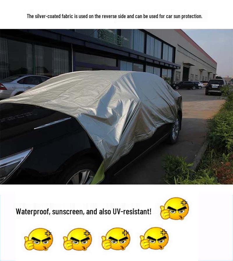 Large Silver-Coated Oxford Cloth Picnic Blanket & Moisture-Proof Camping Mat