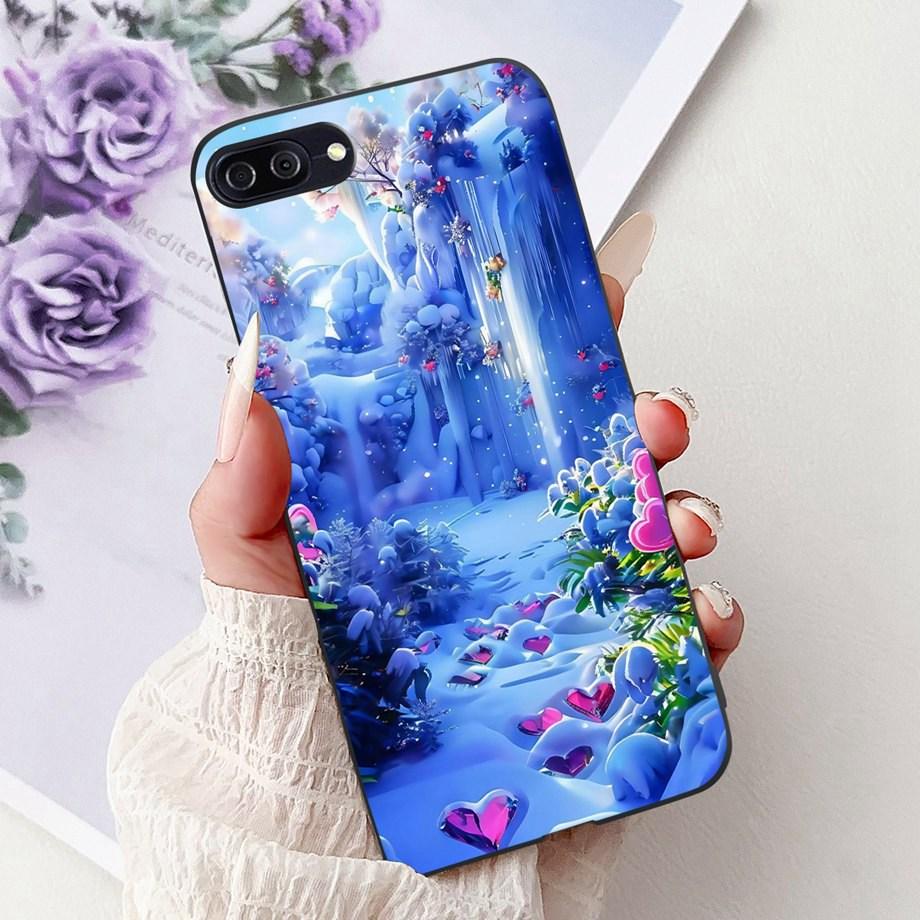 Dragon Koi Fish Landscape Phone Case For ASUS ZC554KL ZC553KL ZE553KL ZE554KL Back Cover Soft TPU Cartoon Bumper ZENFONE 4 MAX