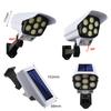 IP65 77 LED Camera Solar Light Motion Sensor Outdoor Wall Lamp Rechargeable Adjustable Rotation LED Spotlight For Street Garden