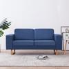 Day and Night - Day and Night 2-seater Sofa In Blue Fabric