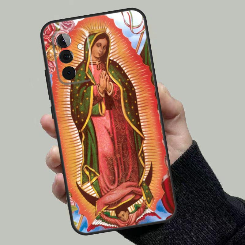 Holy Mother Virgin Mary Christian Case For Samsung Galaxy A54 A34 A14 A36 A56 A06 A13 A53 A32 A12 A22 A52 A35 A17 A16 A55 A15