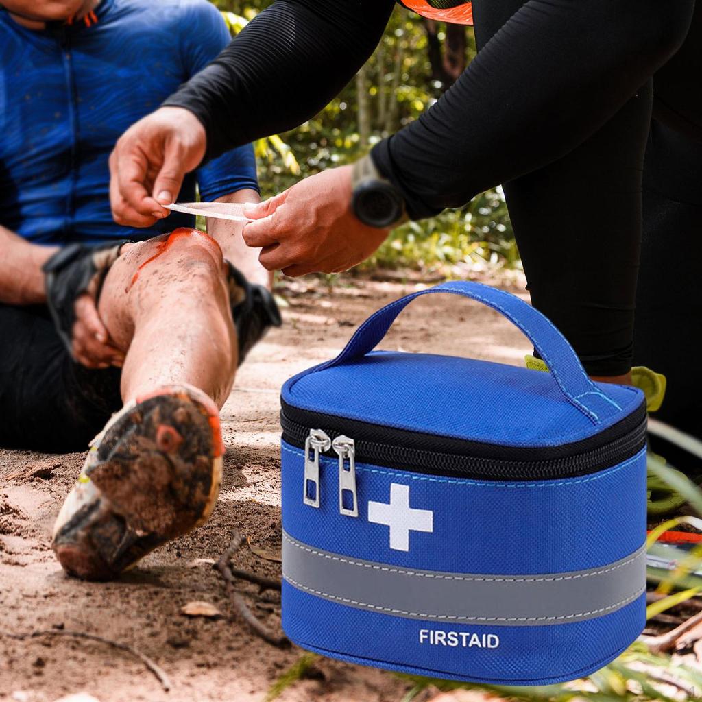 First Aid Bag Emergency Storage Pouch Portable Professional with Handle Organizer Medical for
