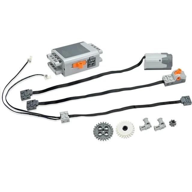 Technical Motor Parts Building Block Compatible Technical Mechanical Group MOC PF Power Function Upgrade XL-M-Servo Motor Leduo