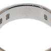HERMES  #13(JP Size)  ring K18 white gold mens