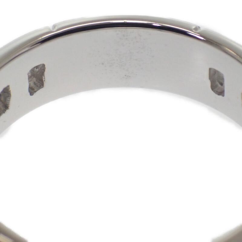 HERMES  #13(JP Size)  ring K18 white gold mens