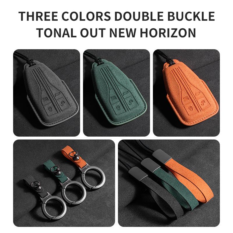 Key Cases for Hongqi Models: HS5, New H5, H9, HS7 - Elegant Protective Designs for Men & Women, Dropshipping Available.