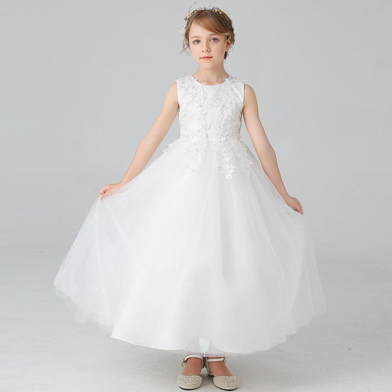 Prinzessinnenkleid für Mädchen: Aufgeplustertes Blumenkostüm, Hochzeits- & Formalkleidung