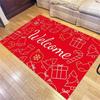 Christmas Santa Claus Carpet Large Area Carpet Welcome Doormat Merry Chirstmas Home Decor Rugs Living Room Bedroom Floor Mat