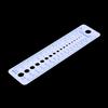 Knitting Needle Ruler Gauge Sewing Tools for US UK Canada Sizes 2-10mm Practical Aid for Crafters