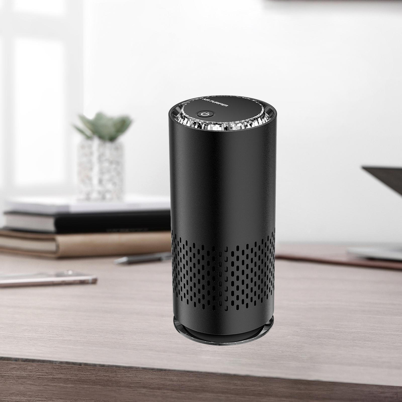 

Air Purifier for Car Portable Silent Working Household with Colorful Light Bathroom чорний