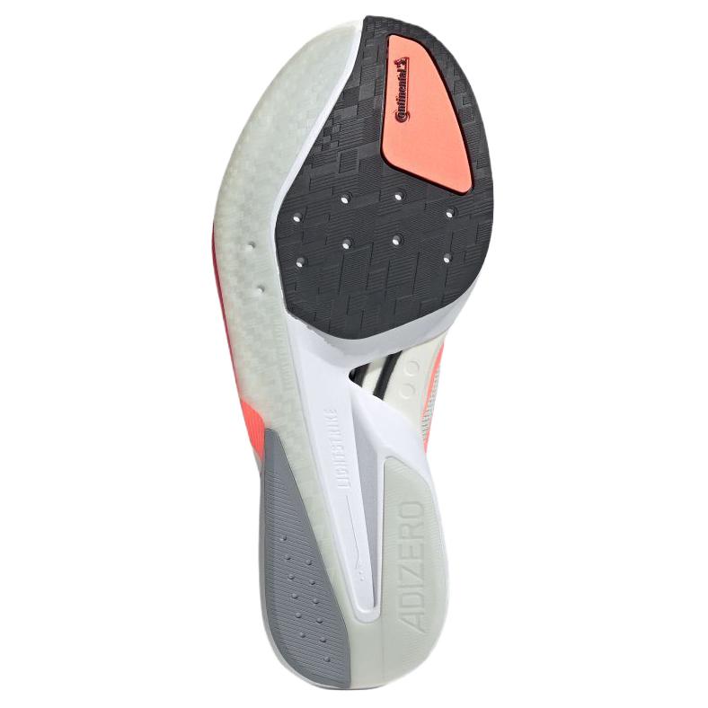 Adidas Adizero Boston 13 Breathable Support Casual Running Shoes Unisex White Pink JP9252