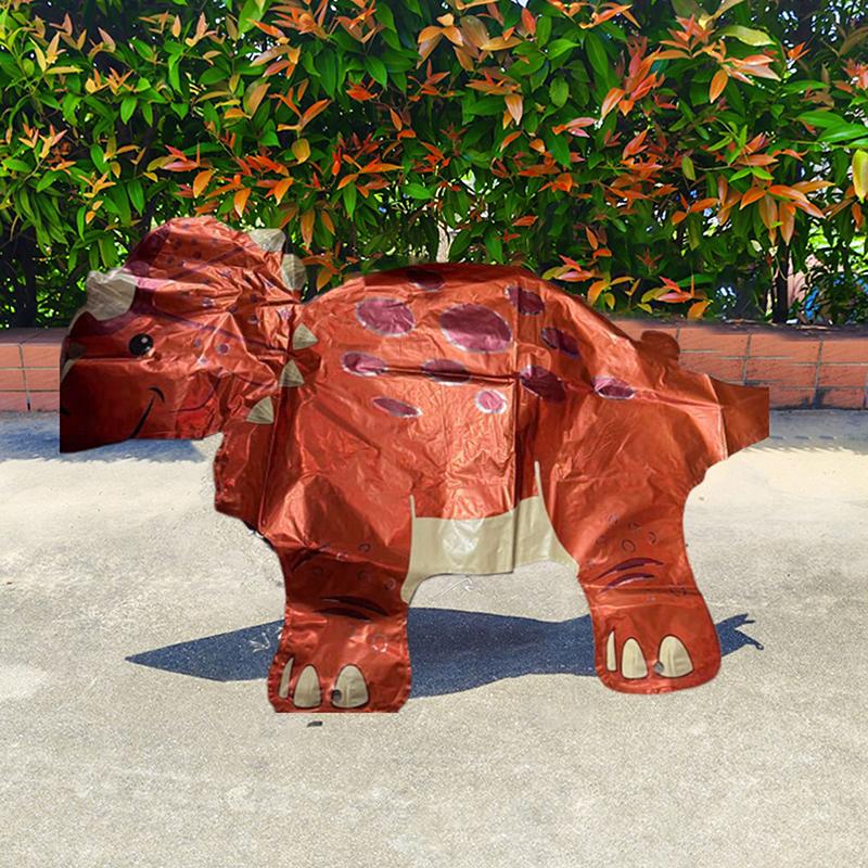 4D Cartoon Foil Balloons Elephant Stand Walking Balloon With Wheel For Kids Birthday Party Decoration Baby Shower