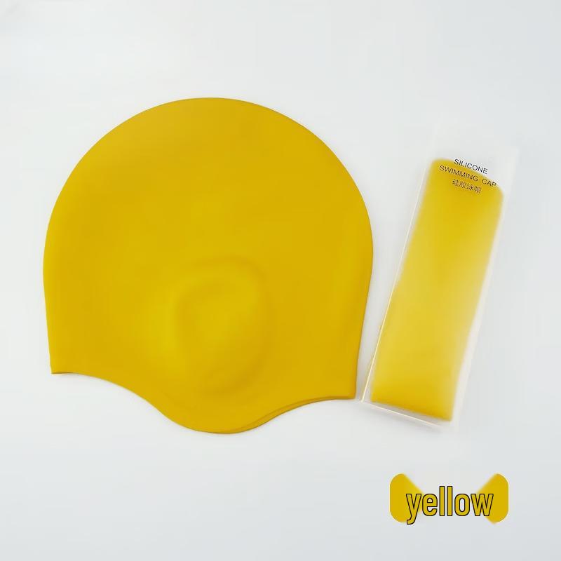 

Ear Protection Silicone Swim Cap