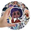 50pcs Coraline Cartoon Stickers Graffiti Decal Phone Suitcase Decoration Cup