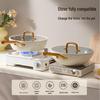COOKER KING 28cm Aluminum Alloy Frying Pan with Lid