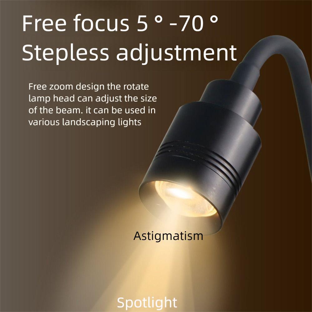 3 Color Modes Mini Clip-on Aquarium Lamp Adjustable Zoom Plants Grow Lamp Home Decorations