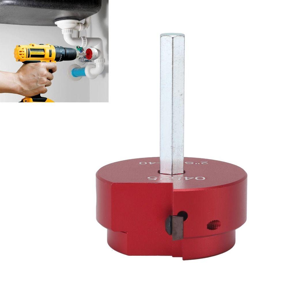 Aluminum Alloy Pipe Reamer Kit 1 Inch/1.5 Inch/2 Inch PVC Socket Saver Fitting Saver Water Lines