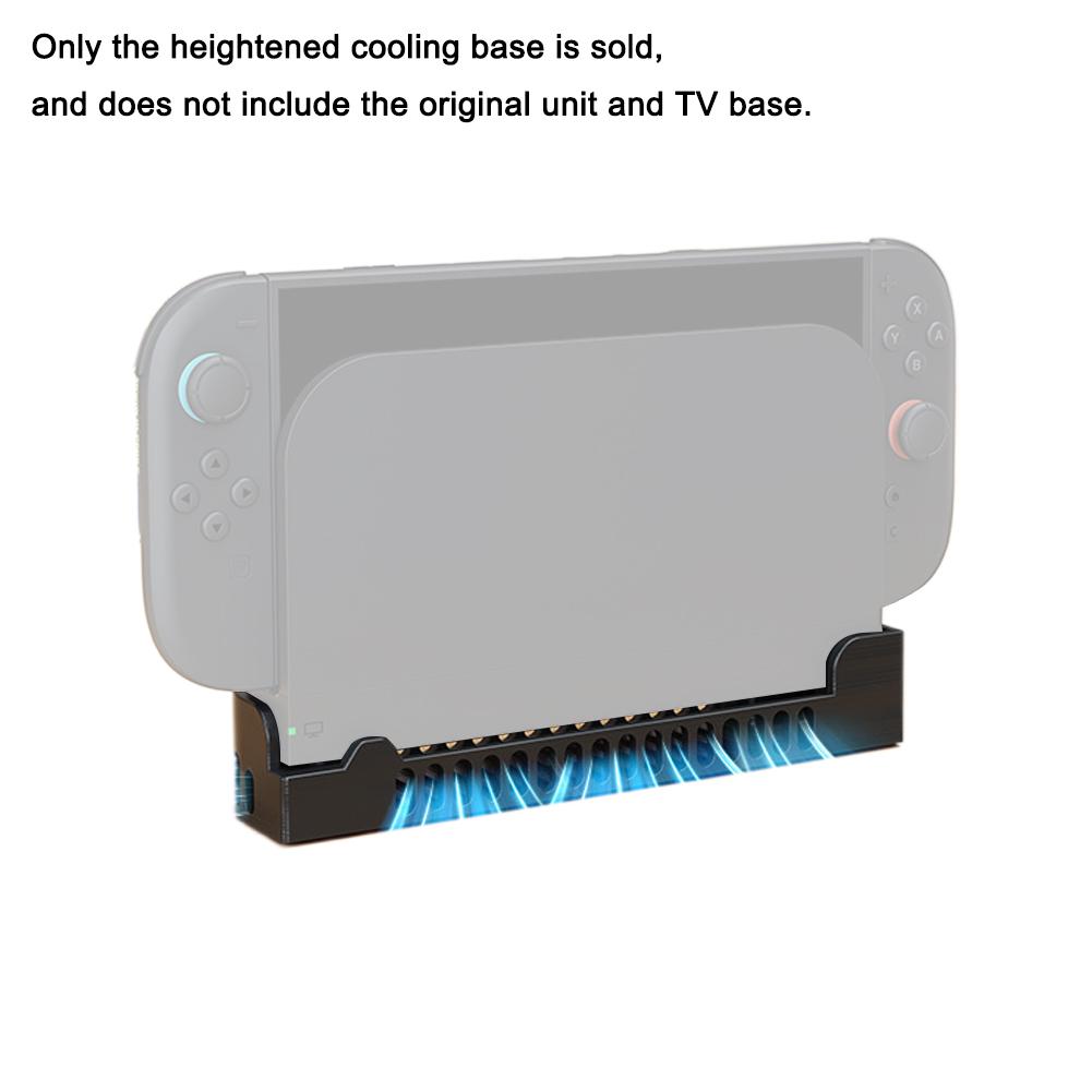 Heat Dissipation Base For Switch 2 Host Cooling Fan Base NGC HUB Expansion NS 2 Large Wall Bracket For Gaming Consoles