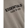 Fear of God Essentials Essentials Classic Zip-Up Hoodie Homestead Heather Men Tops Tan 192AS252072F