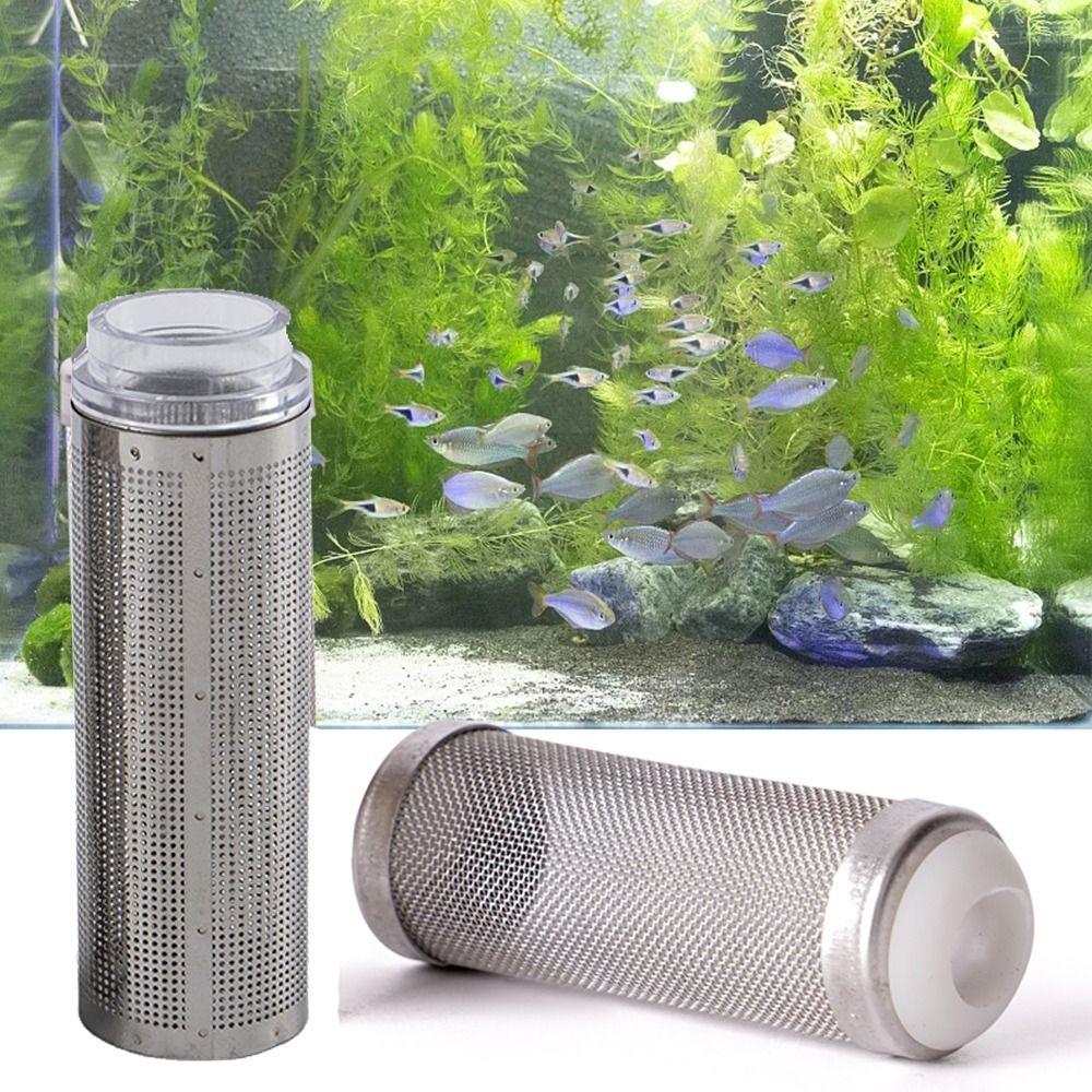 Useful Aquarium Inflow Inlet Filter Stainless Steel Aquarium Filter  for Aquarium Accessories