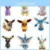 Adorable 8" Pokemon Jolteon Flareon Glaceon Plush Toy Stuffed Doll For Kids And Collectors