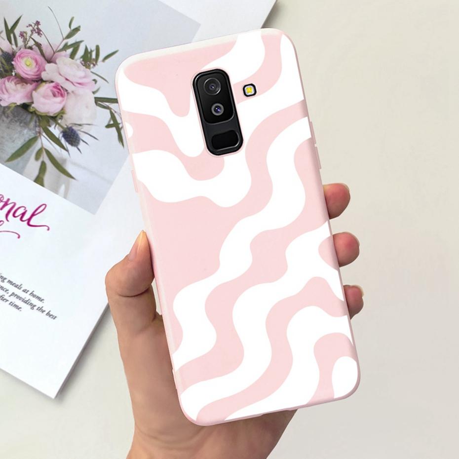 Fashion Case For Samsung Galaxy A6 Plus 2018 Soft Silicon TPU Back Cover For Samsung A6 2018 A 6 A6+ A6plus Phone Cases