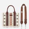 Vintage Tote Bag for Women Retro Shoulder Handle Satchel Boho Western Handbag Crossbody Bags