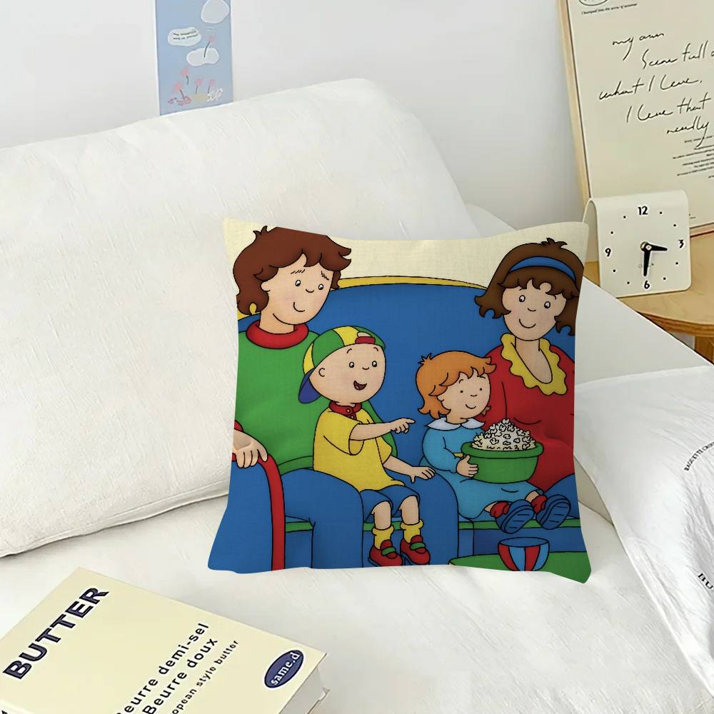Cartoon Cute Caillou  pillow cover sofa cushion cover home room decoration children gift
