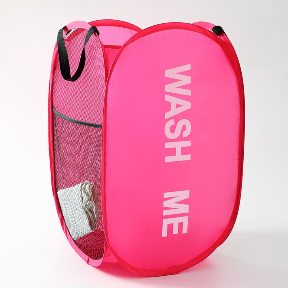 Practical Foldable Portable Laundry Basket Washable Wear-resistant Folding Storage Box Large Capacity Dirty Clothes Basket