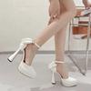 European and American Fashion 13cm Super High Heels Shoes Women Platform Pumps Thick Soled Sandals Women's Banquet Party Shoes