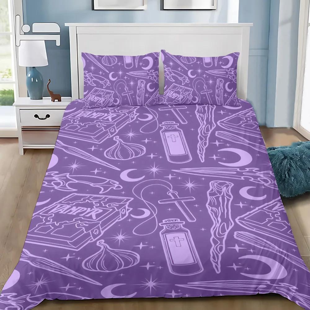 Housse de couette Taie d'oreiller Buffy contre les vampires Ensemble de literie Adulte Garçon Fille Décoration de chambre Cadeau pour enfant Simple Double Large 100x135cm (2pcs)