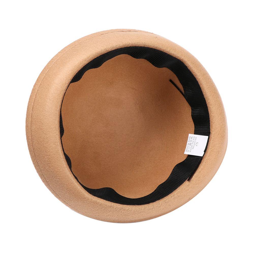 Women Not Deformed Elegant Beanie Cap Felt Hat Floppy Bowler Fedora Beret